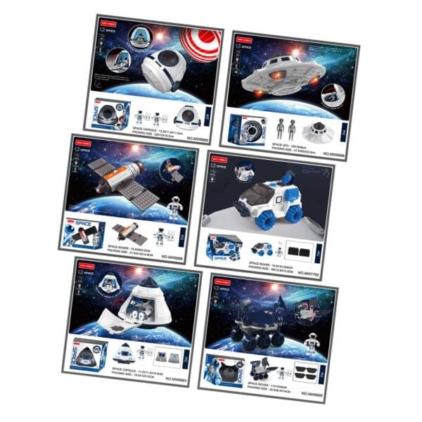Space Toy Set 60CT Floor Display - Image 3