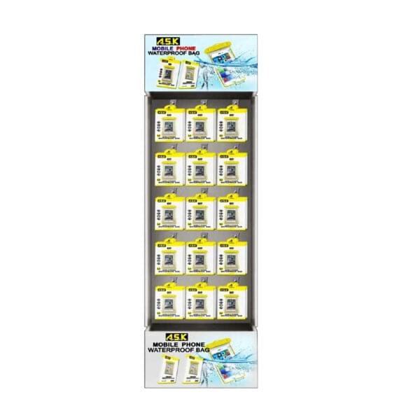 Mobile Phone Waterproof Bag 100 CT Floor Display